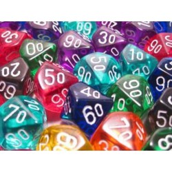 Dé à l'unité Chessex - D10...