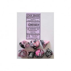 Set de 7 dés Chessex -...