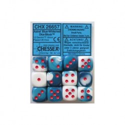 Set de 12 dés D6 Chessex -...